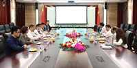 卡塔爾財政司司長薩阿德一行到訪寶鷹集團洽談合作