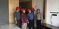 緊抓建設質量 確保施工安全 —————副總裁劉鎮波深入項目基層指導工作