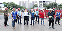 肖家河到深圳市吉華醫院項目開展安全督導檢查